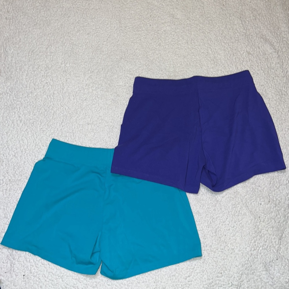 Spalding Teal & Purple Shorts Bundle - Picture 2 of 4